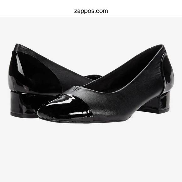 Trotters Shoes - Trotters Daisy Leather / Patent Vegan Leather Pumps Workwear Quality 10.5 Wide
